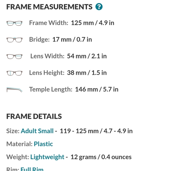 Four pair of prescription frames Zenni and Charmed - Picture 7 of 9